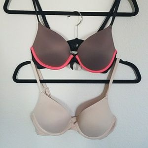 Victoria's Secret Pink Pushup Bra Bundle!